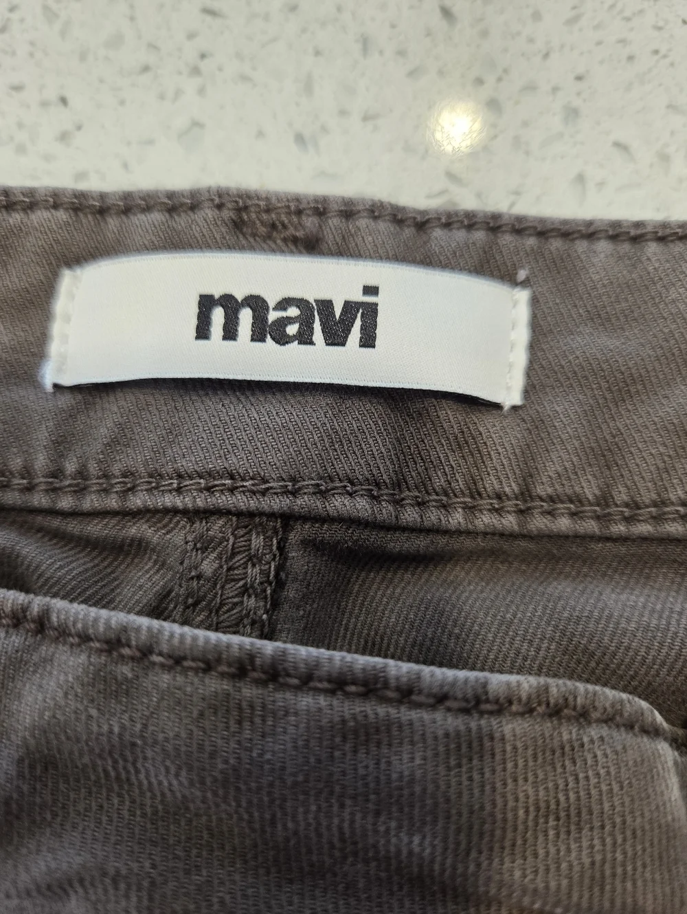 Mavi  Brown Alva High-Rise Straight Cargo Pants - Picture 11 of 13